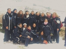 DICEMBRE 2008: L'UNDER 18 SOTTO LA NEVE AL TORNEO DI ALBA - A.P.D. Fonte Roma Eur