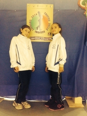 TROFEO DELLE REGIONI 2014: VALERIA SVELTI E VERONICA SCARELLI - A.P.D. Fonte Roma Eur