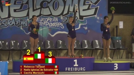 CECILIA MAROCCHI CONQUISTA IL BRONZO AI CAMPIONATI EUROPEI DI FRIBURGO - A.P.D. Fonte Roma Eur