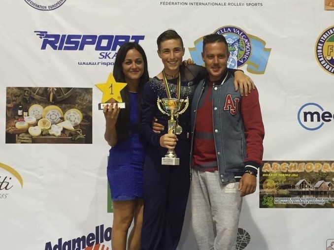 CAMPIONATI EUROPEI PONTE DI LEGNO 2015, LORENZO NERI CAMPIONE EUROPEO - A.P.D. Fonte Roma Eur