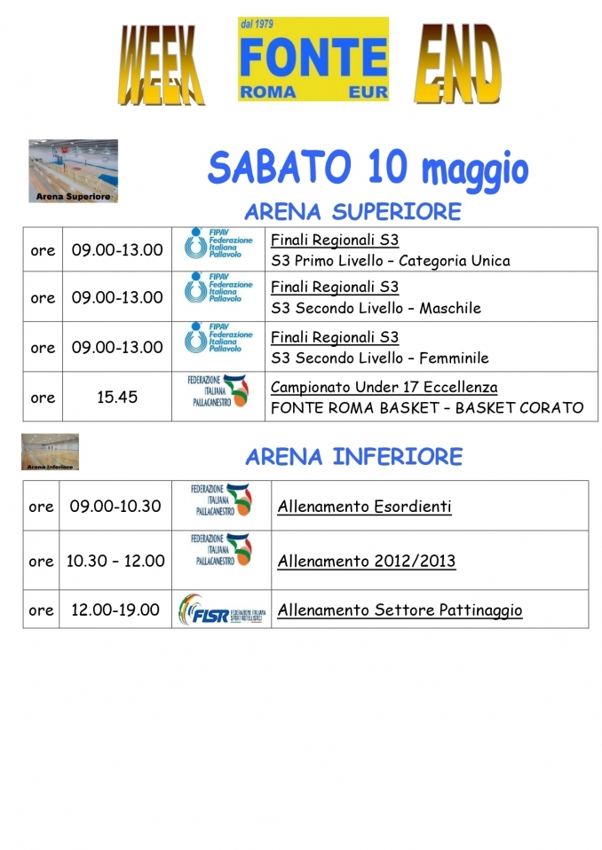  - A.P.D. Fonte Roma Eur