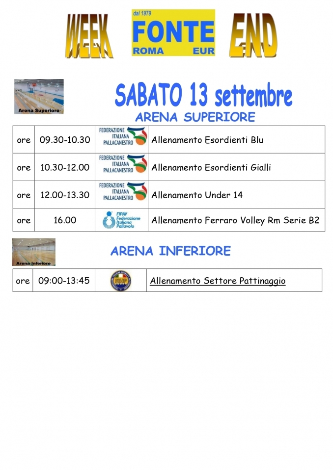  - A.P.D. Fonte Roma Eur