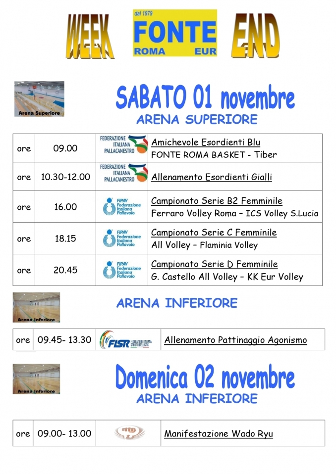  - A.P.D. Fonte Roma Eur