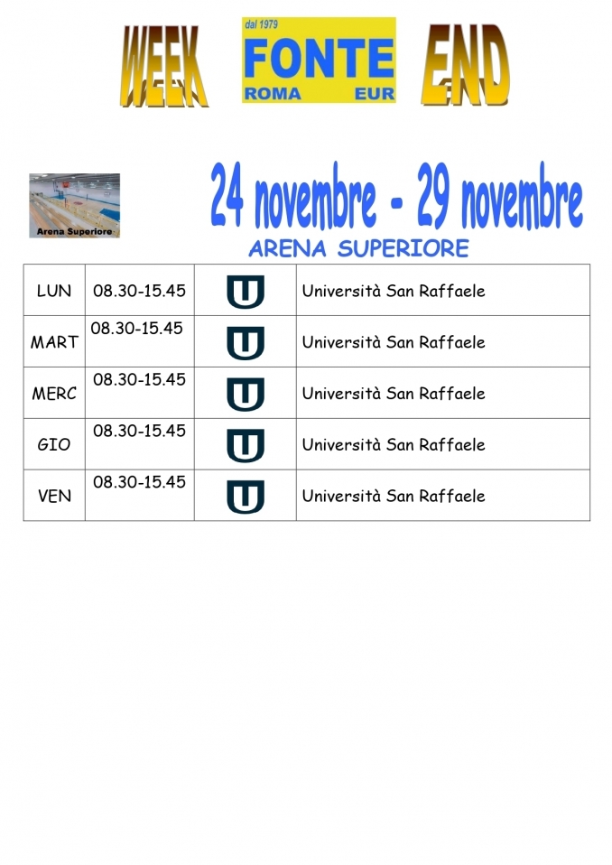  - A.P.D. Fonte Roma Eur