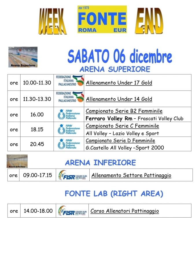  - A.P.D. Fonte Roma Eur