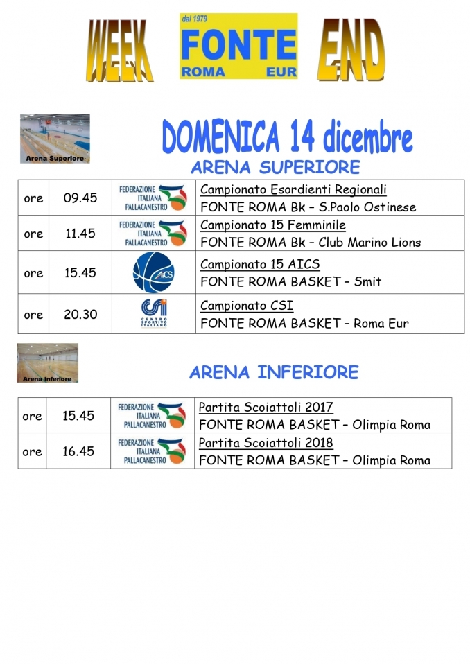  - A.P.D. Fonte Roma Eur