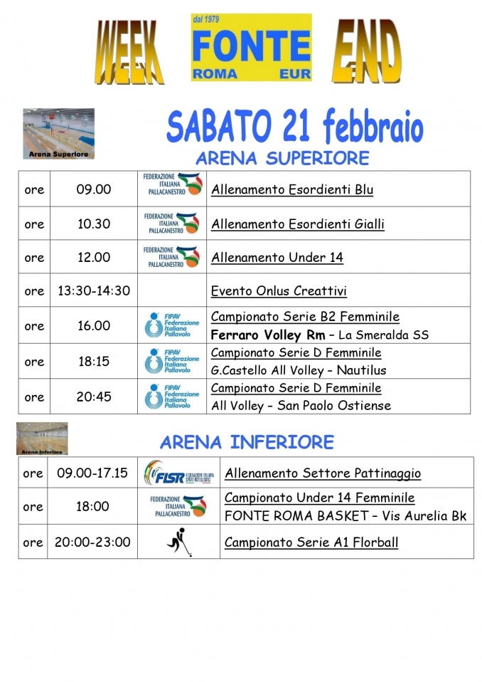  - A.P.D. Fonte Roma Eur