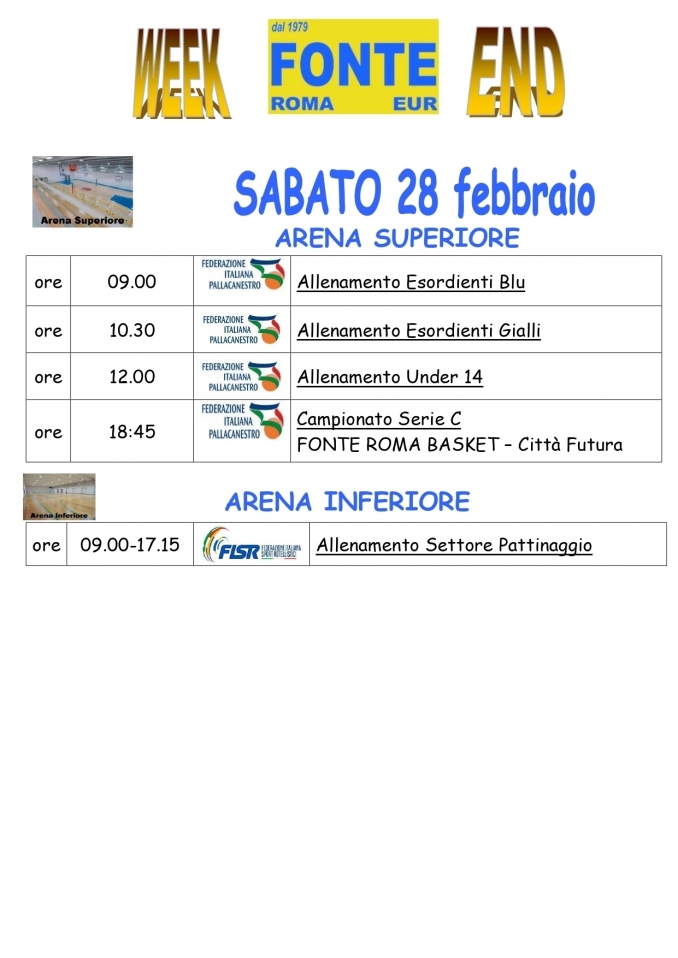  - A.P.D. Fonte Roma Eur