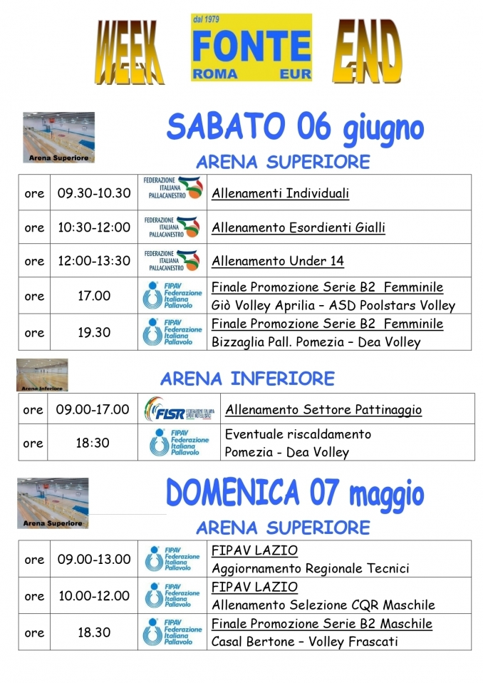  - A.P.D. Fonte Roma Eur
