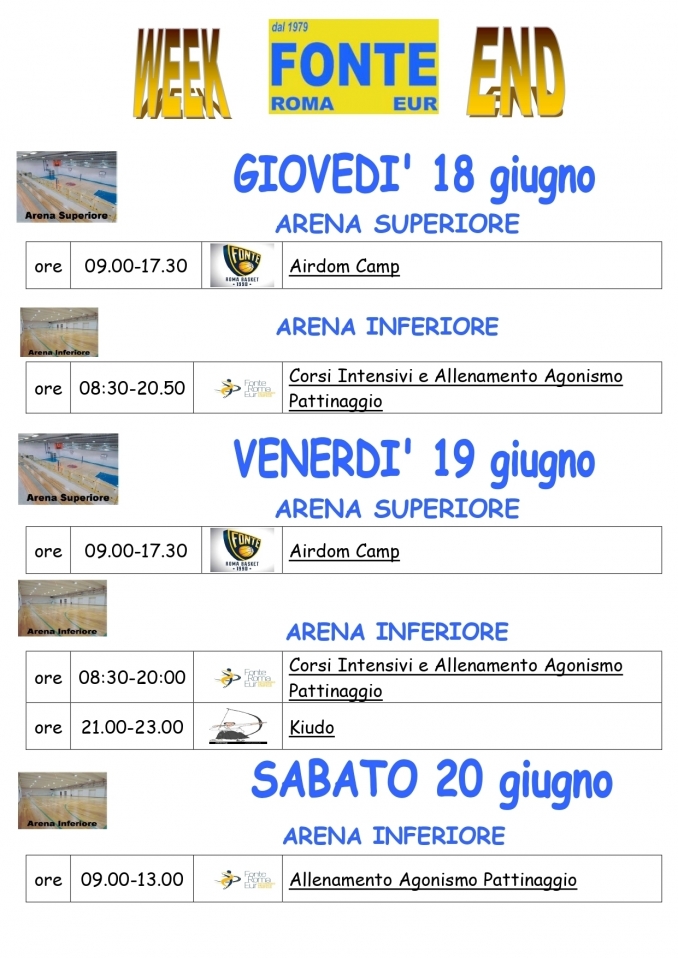  - A.P.D. Fonte Roma Eur