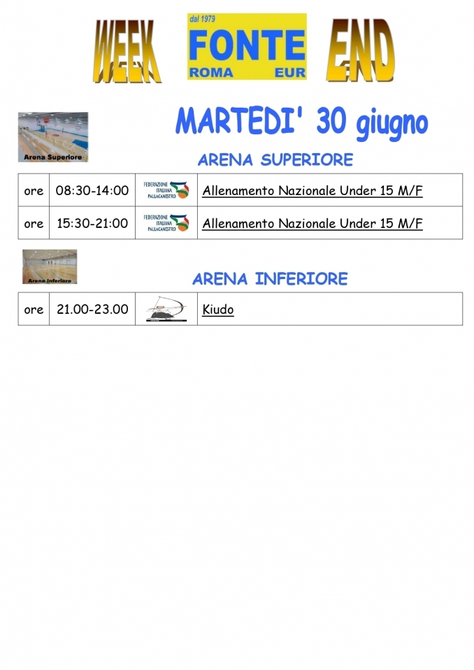  - A.P.D. Fonte Roma Eur