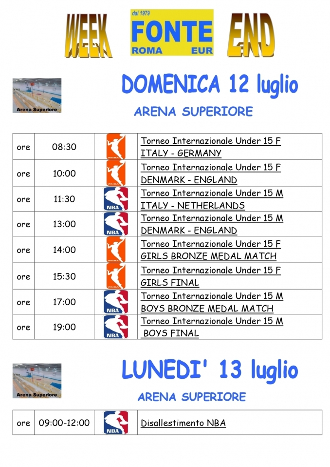  - A.P.D. Fonte Roma Eur