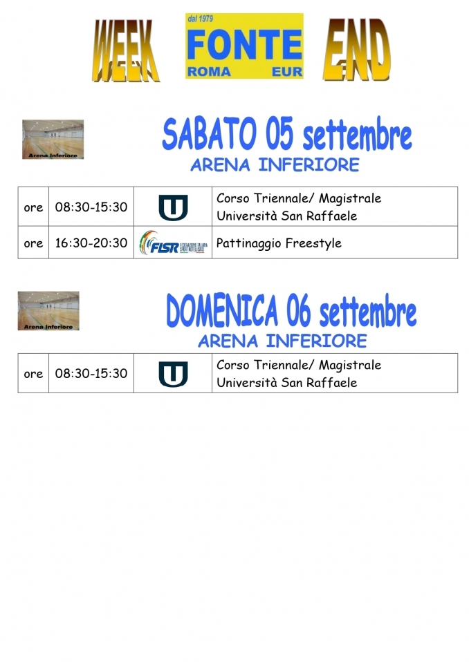  - A.P.D. Fonte Roma Eur