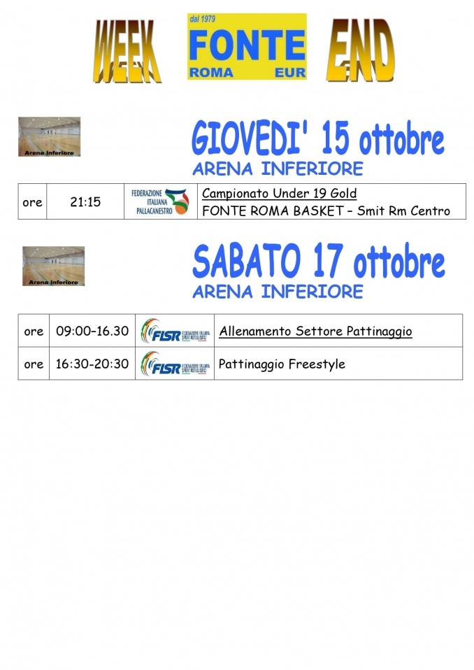  - A.P.D. Fonte Roma Eur